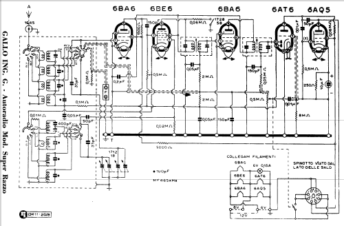 Super Razzo ; Condor Ing. Gallo; (ID = 947817) Car Radio