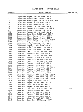 Television Monitor CNA8; Conrac Inc.; Baldwin (ID = 3076136) Television