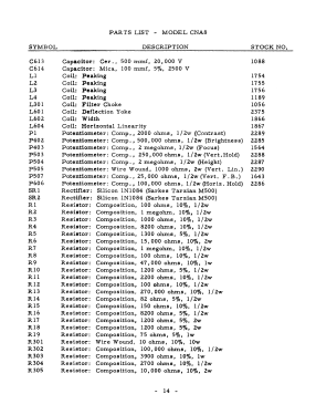 Television Monitor CNA8; Conrac Inc.; Baldwin (ID = 3076137) Television