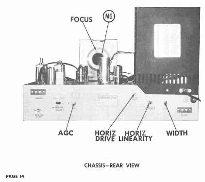 Fleetwood 810B; Conrac Inc.; Baldwin (ID = 2513722) Television