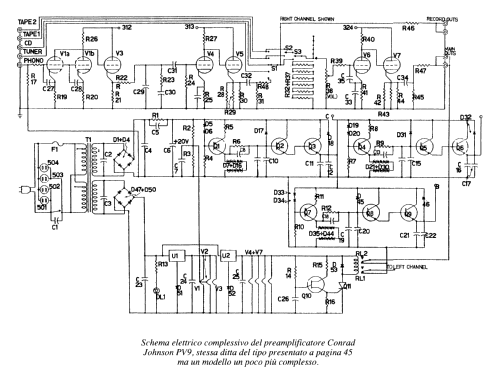 Preamplifier PV9; Conrad-Johnson (ID = 2865616) Ampl/Mixer