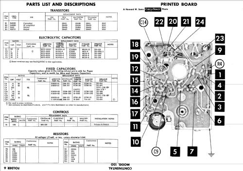 CMC All Transistor 150; Continental (ID = 597074) Radio