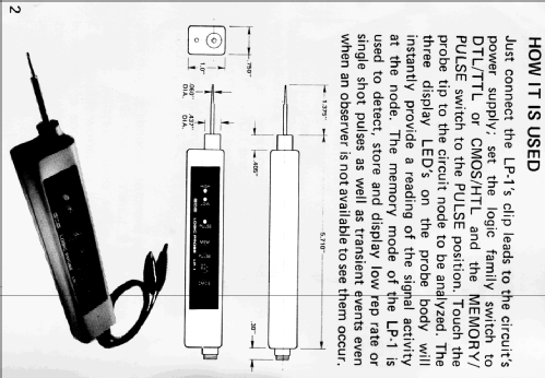 Logic probe LP-1; Continental (ID = 1202217) Ausrüstung