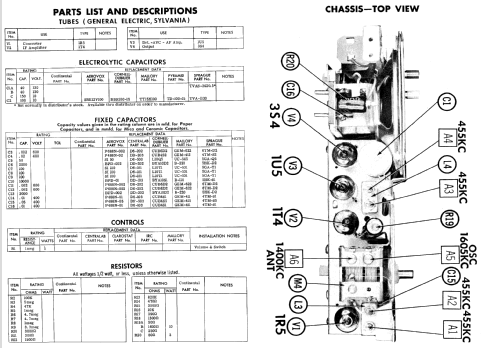 M-650 ; Continental (ID = 601275) Radio