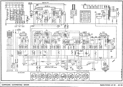 AS811; Continental Edison, (ID = 1196743) Radio