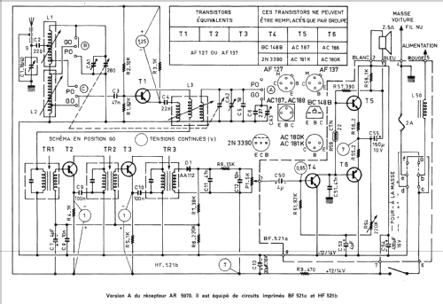 Autocollant AR 5970; Continental Edison, (ID = 637949) Car Radio