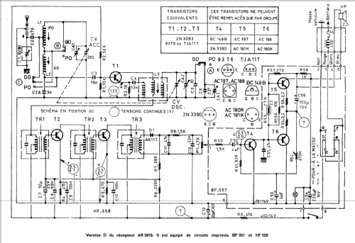 Autocollant AR 5970; Continental Edison, (ID = 637953) Car Radio