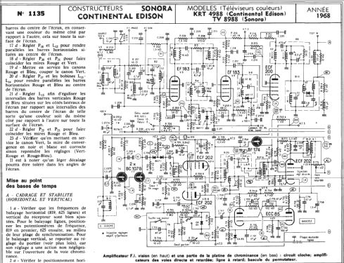 KRT 4988; Continental Edison, (ID = 291461) Télévision