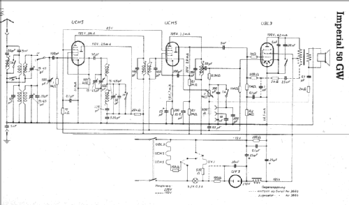 Imperial J 50GW , GW50; Continental-Rundfunk (ID = 8025) Radio