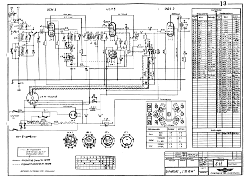 Imperial J 51GW; Continental-Rundfunk (ID = 13710) Radio