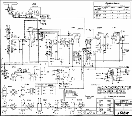 Imperial J 602W; Continental-Rundfunk (ID = 221547) Radio