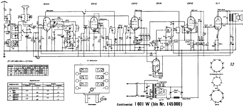 Imperial J 601W; Continental-Rundfunk (ID = 2080089) Radio