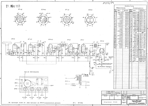 UKW-Supervorsatz mit Netzteil SV101 /W; Continental-Rundfunk (ID = 2098599) Converter