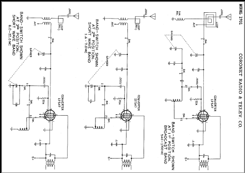 1701 ; Coronet Radio & (ID = 326799) Radio