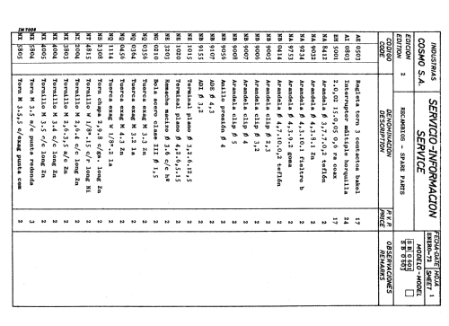 B-3810 ; Cosmo S.A., (ID = 2452301) Reg-Riprod