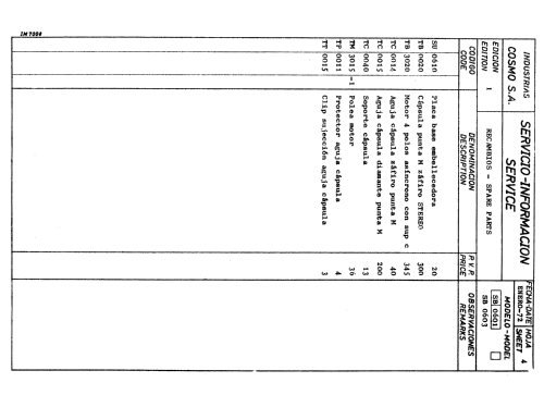 B-3810 ; Cosmo S.A., (ID = 2452305) Reg-Riprod