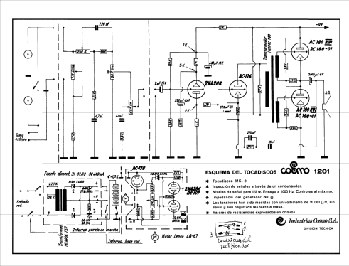 C-1201; Cosmo S.A., (ID = 1060994) R-Player