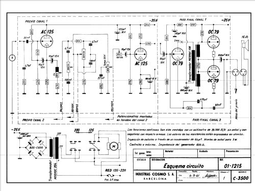 C-3500; Cosmo S.A., (ID = 1057611) Reg-Riprod