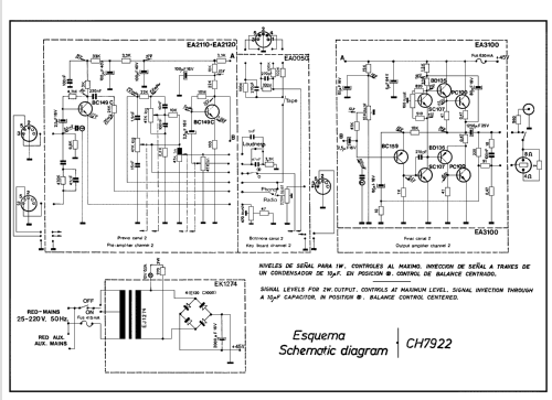 H-7928 ; Cosmo S.A., (ID = 1062294) Ampl/Mixer