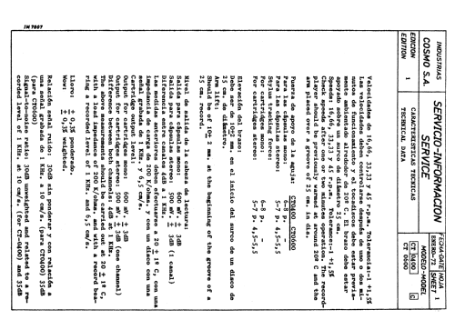 E-6520 ; Cosmo S.A., (ID = 2455351) Reg-Riprod