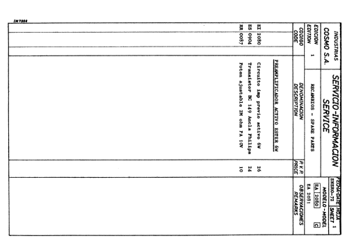 E-6520 ; Cosmo S.A., (ID = 2455358) Reg-Riprod