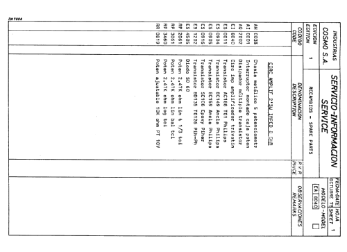 F-6750 ; Cosmo S.A., (ID = 2452554) R-Player