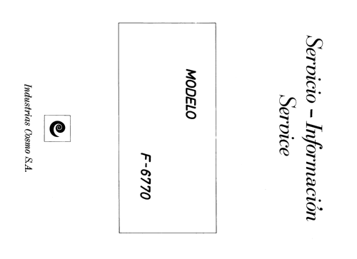 F-6770 ; Cosmo S.A., (ID = 2452463) R-Player