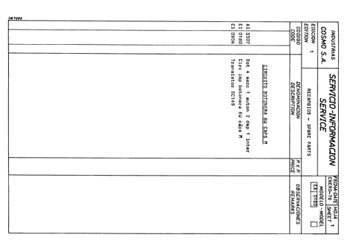 F-6770 ; Cosmo S.A., (ID = 2452473) R-Player