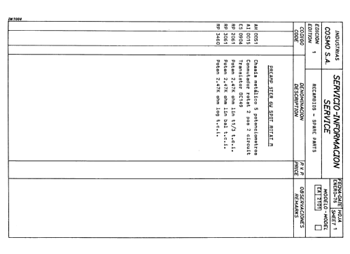 F-6770 ; Cosmo S.A., (ID = 2452474) R-Player