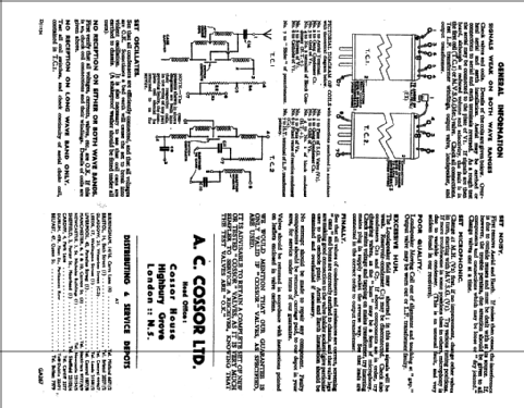 347; Cossor, A.C.; London (ID = 247932) Kit