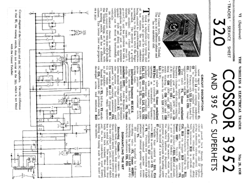 3952; Cossor, A.C.; London (ID = 1043172) Radio