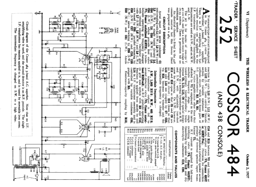 438; Cossor, A.C.; London (ID = 1038599) Radio