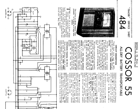 55; Cossor, A.C.; London (ID = 1315959) Radio