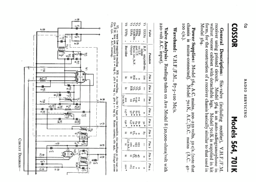 564; Cossor, A.C.; London (ID = 575209) Radio