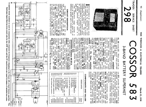 583; Cossor, A.C.; London (ID = 1041575) Radio