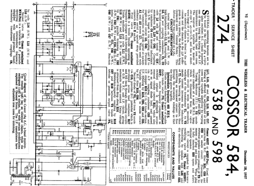 598; Cossor, A.C.; London (ID = 1039932) Radio