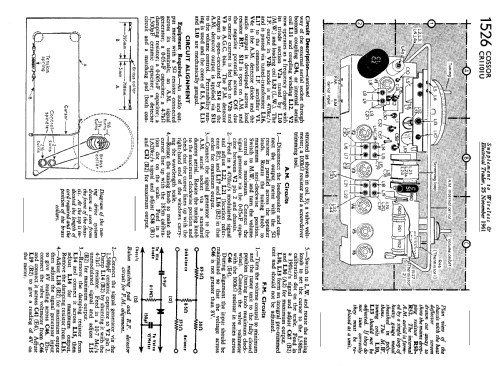 CR1101U; Cossor, A.C.; London (ID = 1326188) Radio