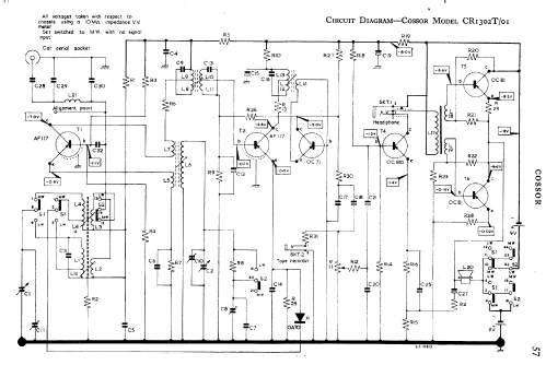 CR1302T/01; Cossor, A.C.; London (ID = 724974) Radio