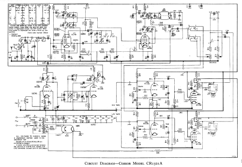 CR1501A; Cossor, A.C.; London (ID = 365936) Radio