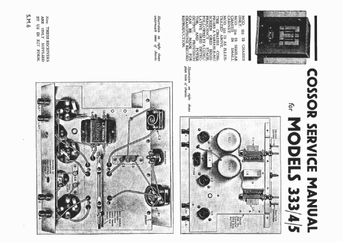 Melody Maker 334; Cossor, A.C.; London (ID = 282991) Radio