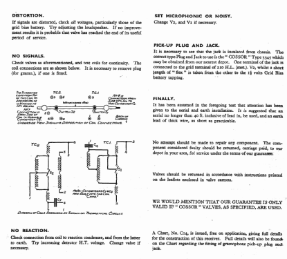 Melody Maker 334; Cossor, A.C.; London (ID = 282994) Radio