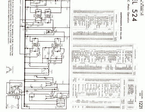 MELODY MAKER 524; Cossor, A.C.; London (ID = 1027371) Radio