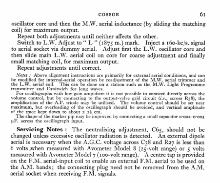 MELODY MAKER 524; Cossor, A.C.; London (ID = 553816) Radio