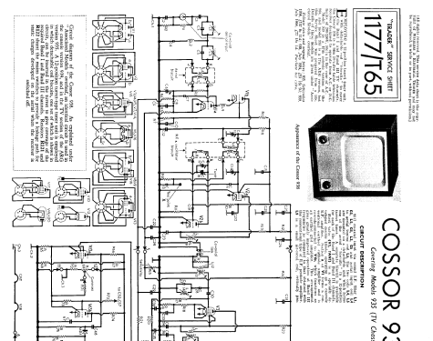 Tele-Auto-Radiogram 935; Cossor, A.C.; London (ID = 1052715) TV Radio