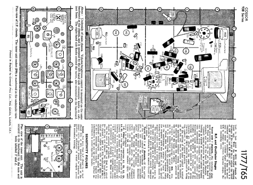 Tele-Auto-Radiogram 935; Cossor, A.C.; London (ID = 1052719) Fernseh-R