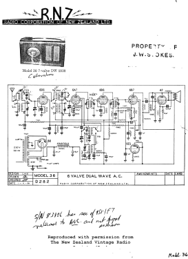 36; Courtenay Brand; (ID = 3087536) Radio