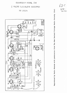 6DC; Courtenay Brand; (ID = 2789813) Radio