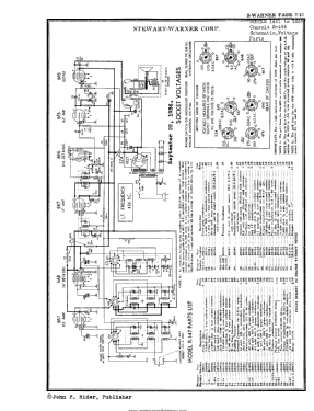 Stewart Warner R146X; CQ, Stewart Warner (ID = 3111527) Radio