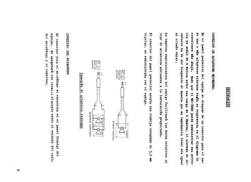 Radioteléfono VHF MC-7000; CRAME C.R.A.M.E., (ID = 2550227) Commercial TRX