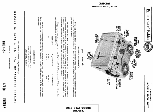 2900 ; Crescent Industries, (ID = 475674) Enrég.-R